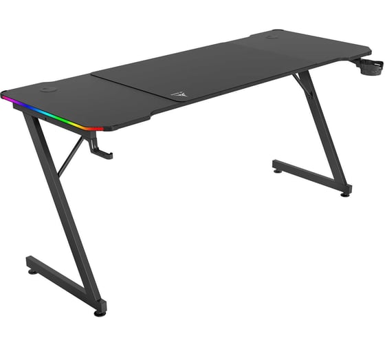 Стол компьютерный ZONE 51 TRINE 160 RGB Black Z51-T6R-BK