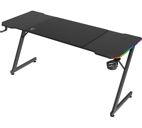 Стол компьютерный ZONE 51 TRINE 160 RGB Black Z51-T6R-BK