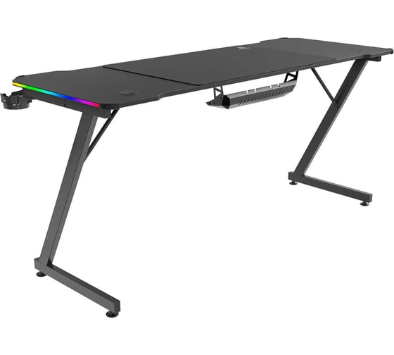 Стол компьютерный ZONE 51 TRINE 160 RGB Black Z51-T6R-BK