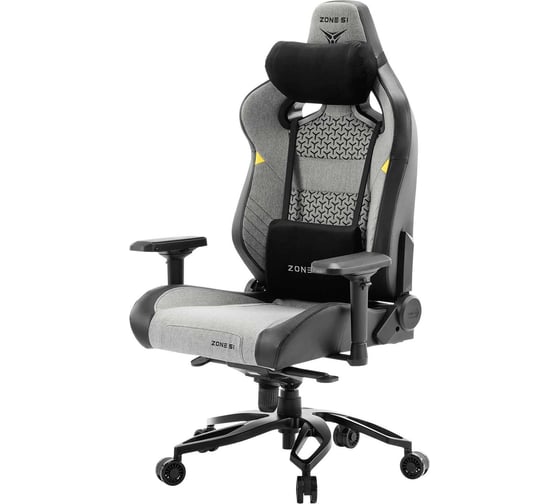 Кресло компьютерное игровое ZONE 51 IMPERIAL X-Weave Grey Z51-IPF-GY