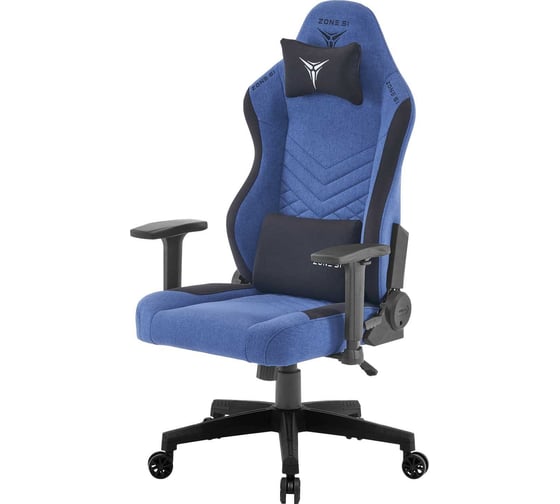 Кресло компьютерное игровое ZONE 51 BASTION Blue Z51-BST-BL
