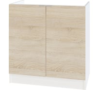 Тумба СОКОЛ ТК-08м белый4/дуб сонома ТК08мБ4с5