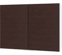 Полка настенная СОКОЛ белый4/венге ПН-08 ПН08Б4в5