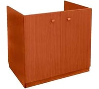 Тумба под мойку Melodia della vita 60х60 см, дуб, две двери 30977