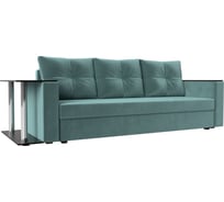 Диван прямой Лига диванов Атланта со столом слева 112471