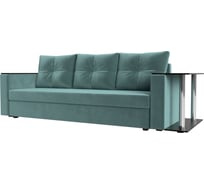 Диван прямой Лига диванов Атланта со столом справа 112471R