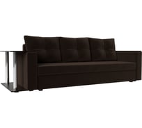 Диван прямой Лига диванов Атланта со столом слева 112483