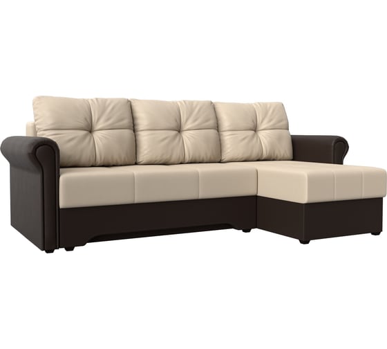 Угловой диван Лига диванов леон, правый угол 27974 1