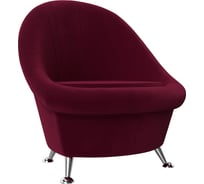 Банкетка Лига диванов микровельвет бордовый 113400