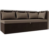 Кухонный диван метро с углом справа Лига диванов 105034