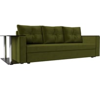 Диван прямой Лига диванов Атланта со столом слева 112481