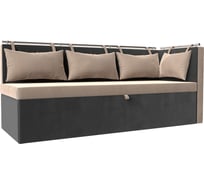 Кухонный диван метро с углом справа Лига диванов 105028