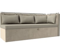 Кухонный диван метро с углом справа Лига диванов 105033