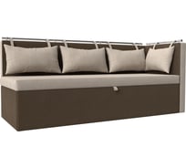 Кухонный диван метро с углом справа Лига диванов 105035