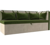 Кухонный диван метро с углом справа Лига диванов 105023