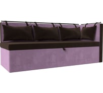 Кухонный диван метро с углом справа Лига диванов 114088