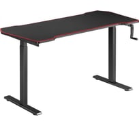 Стол для компьютера CACTUS CS-MDL-BK столешница МДФ черный 1891730