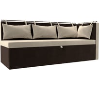 Кухонный диван метро с углом справа Лига диванов 105022