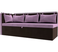 Кухонный диван метро с углом слева Лига диванов 114085L