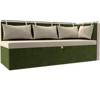 Кухонный диван метро с углом справа Лига диванов 105021