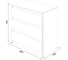 Комод ФЕЛИКС Мальт 3 ящика 80x48x78 Белый ПК-ОБИ-КД80Х48Я3-В1-76 3