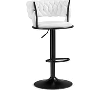 Барный стул Woodville Lotus white / black 15682
