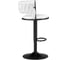 Барный стул Woodville Lotus white / black 15682 4