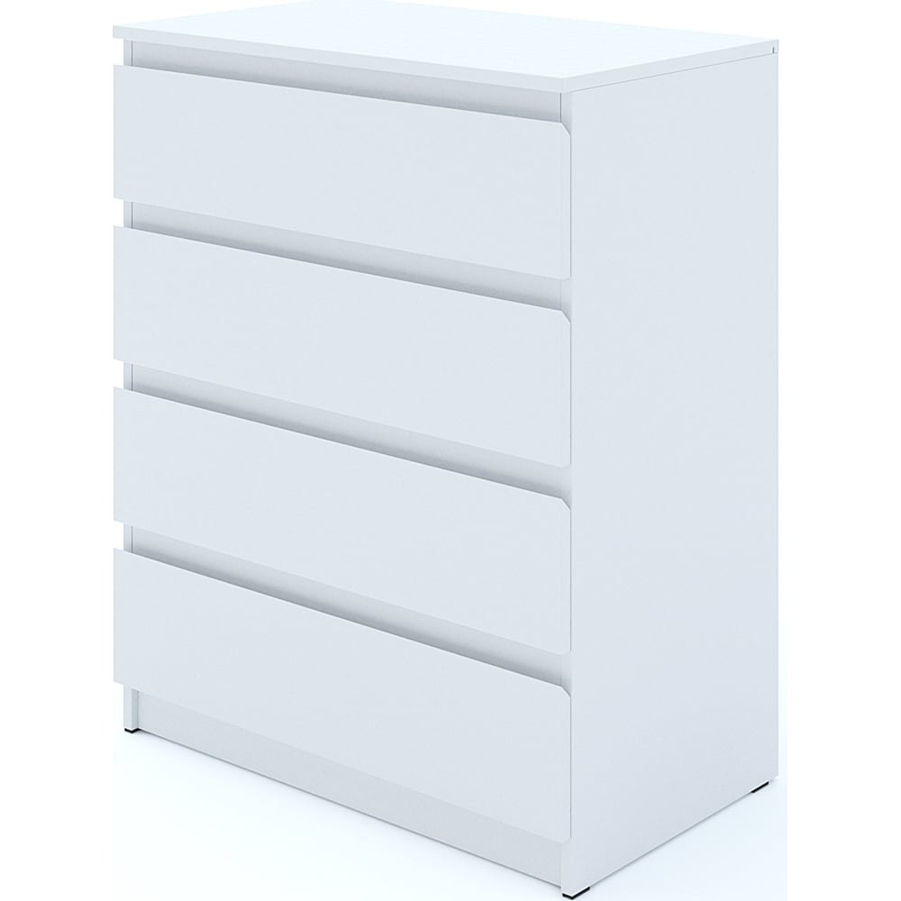 Комод ФЕЛИКС Мальт 4 ящика 80x48x100 Белый ПК-ОБИ-КД80Х48Я4-В1-76 ...