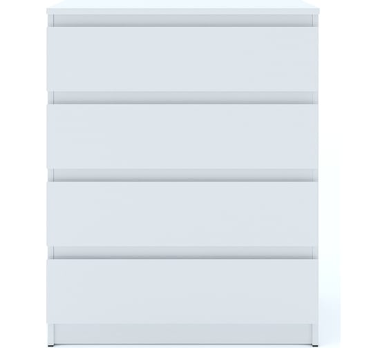 Комод ФЕЛИКС Мальт 4 ящика 80x48x100 Белый ПК-ОБИ-КД80Х48Я4-В1-76