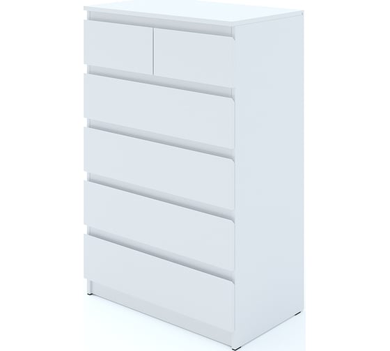 Комод ФЕЛИКС Мальт 6 ящиков 80x48x123 Белый ПК-ОБИ-КД80Х48Я6-В1-76 1