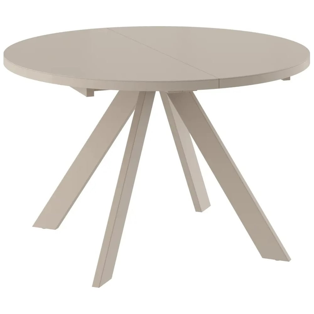 Стол МАМАДОМА Рондо круглый, D120(160) см, капучино 101681 - выгодная ...