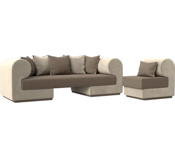 Набор Лига диванов кипр-2 (диван, кресло) 116518 1