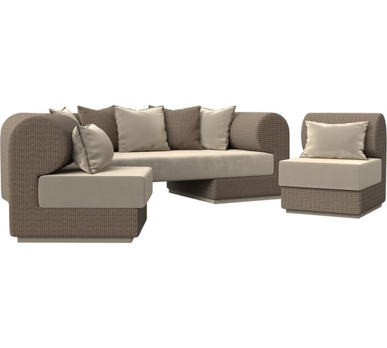 Набор Лига диванов кипр-3 (диван, 2 кресла) 116564 1