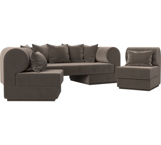 Набор Лига диванов кипр-3 (диван, 2 кресла) 116533 1