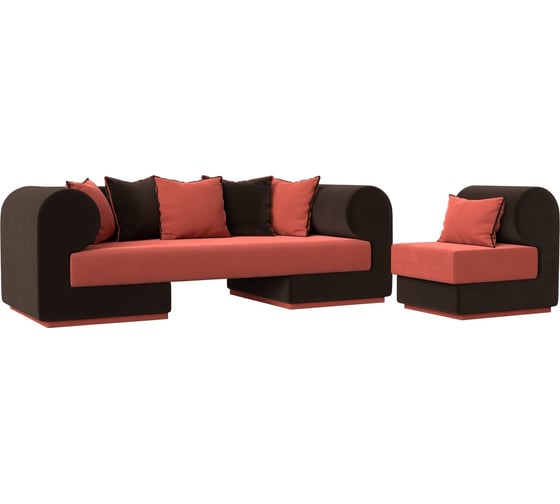 Набор Лига диванов кипр-2 (диван, кресло) 116487 1