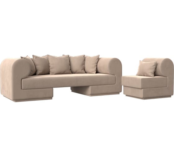 Набор Лига диванов кипр-2 (диван, кресло) 116455 1