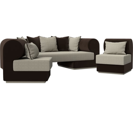 Набор Лига диванов кипр-3 (диван, 2 кресла) 116581 1