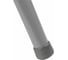 Стул складной BRABIX Golf Cf-007, серебристый каркас, кожзам черный 532891 18