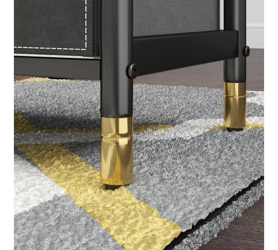 Комод тв ESTARES COMMOD classic 2F-5D-BLACK/GOLD УУО00004593