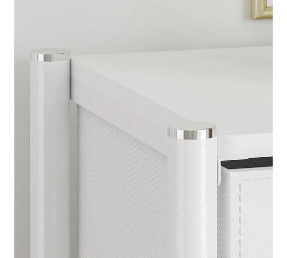 Комод тв ESTARES COMMOD classic 2F-5D-WHITE/SILVER-100x30x59 УУО00004592
