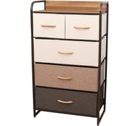 Комод-макси ESTARES COMMOD 4F-5D-MIXBROWN-58x29x99 УУ000003451