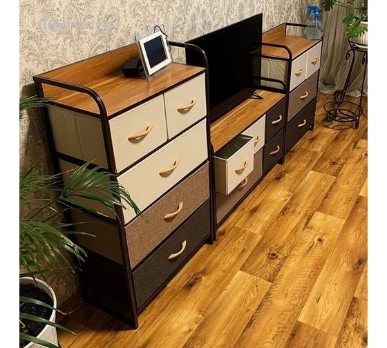 Комод-макси ESTARES COMMOD 4F-5D-MIXBROWN-58x29x99 УУ000003451