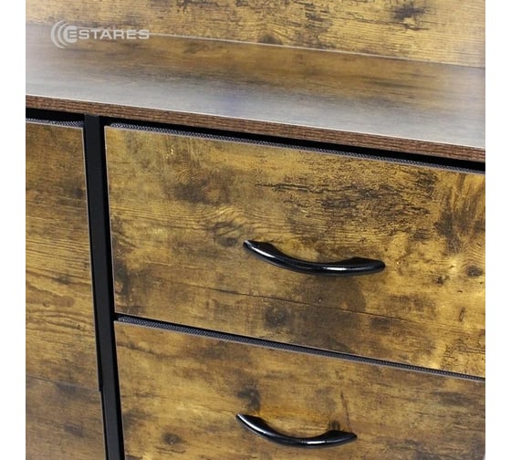 Комод микс ESTARES COMMOD WOOD-I 2F-5D-BROWN-770x290x860 УУ000004393