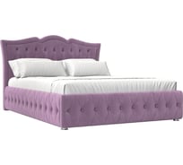 Интерьерная кровать Лига диванов Герда 160 микровельвет сиреневый 120170