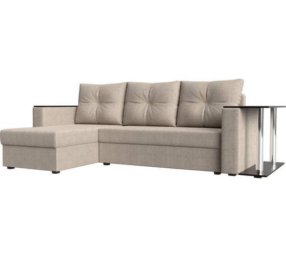 Угловой диван атланта лайт левый угол Лига диванов 112509L 1