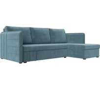 Угловой диван слим правый угол Лига диванов 119967