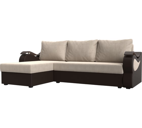 Угловой диван Лига диванов меркурий лайт левый угол 112984L 1