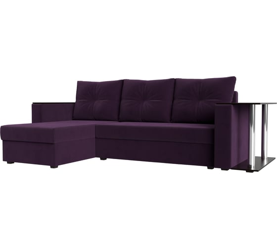 Угловой диван Лига диванов атланта лайт левый угол 112498L 1