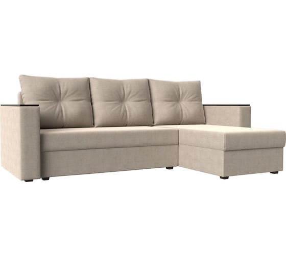 Угловой диван Лига диванов атланта лайт б/с правый угол 117050 1