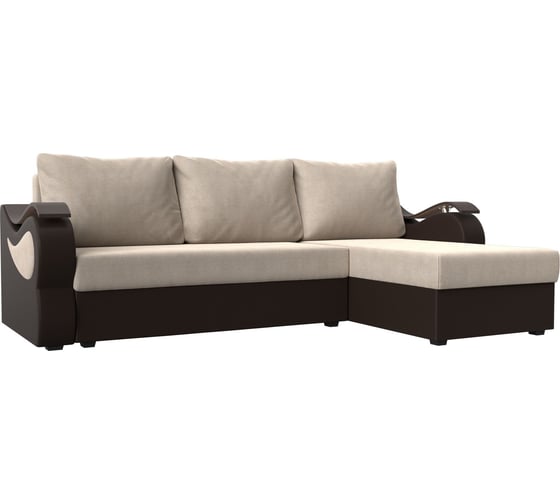 Угловой диван Лига диванов меркурий лайт правый угол 112984 1